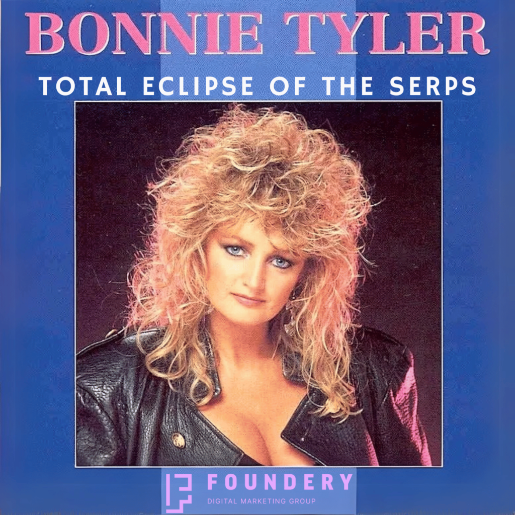 Cover art for Bonnie Tyler’s Total Eclipse of the Heart