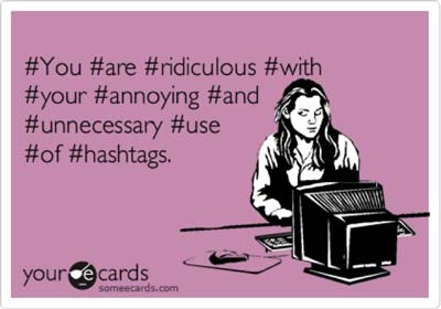 Too many hashtags